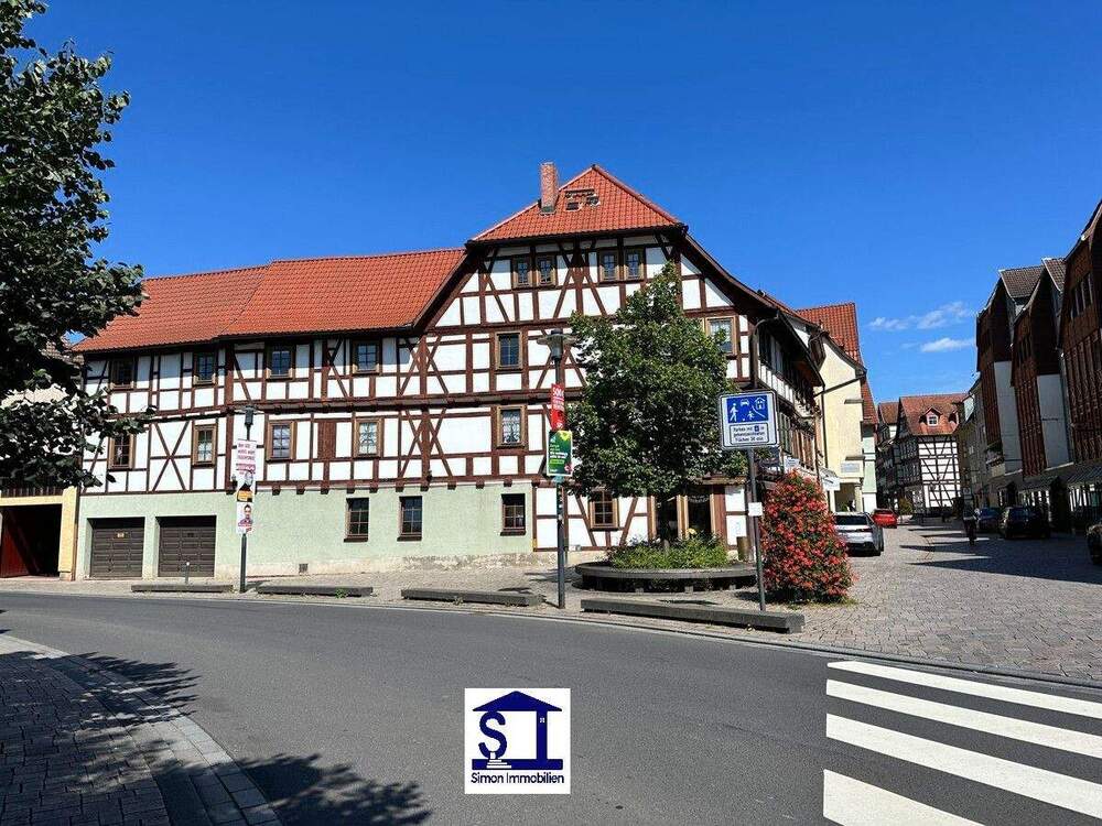 Thumbnail-Wohn - und Geschäftshaus in Schmalkalden - Mach was draus ! 2 Wohnungen + Gewerbe + Doppelgarage jetzt - bis zu 5 Wohnungen möglich !