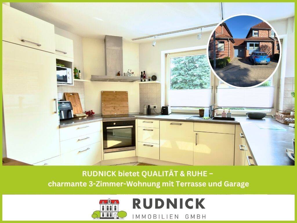 Thumbnail-RUDNICK bietet QUALITÄT & RUHE - charmante 3-Zimmer-Wohnung mit Terrasse