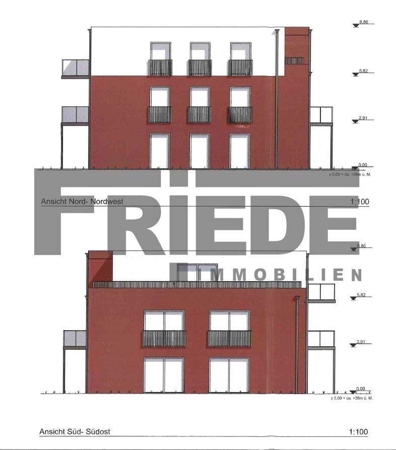 Thumbnail-Baugrundstück mit Baugenehmigung für 9 WE und 756,22 m² Wohnfläche! Mitten in Uelzen