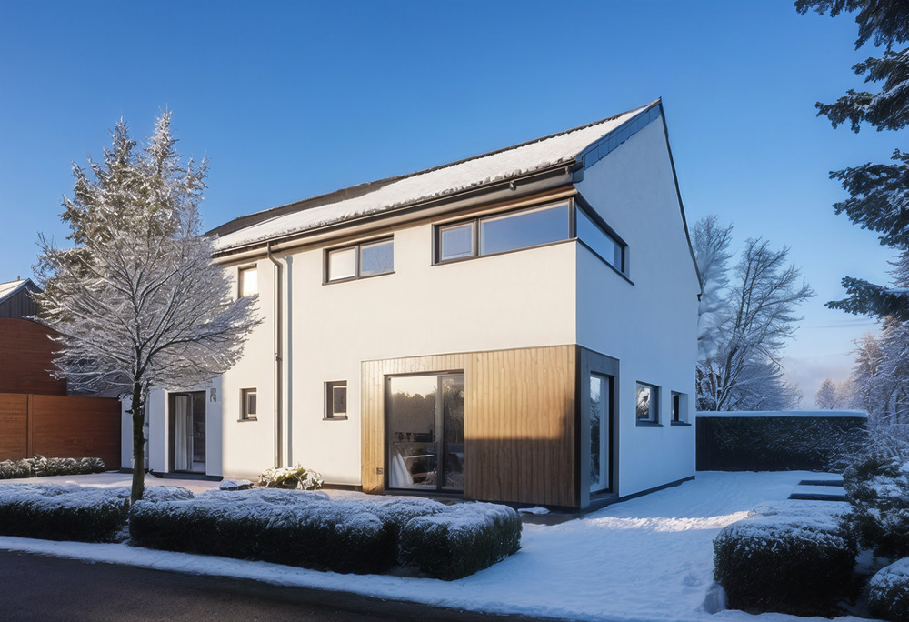 Thumbnail-Modernes Doppelhaus am Auenwald - Wohnen in naturnaher Toplage