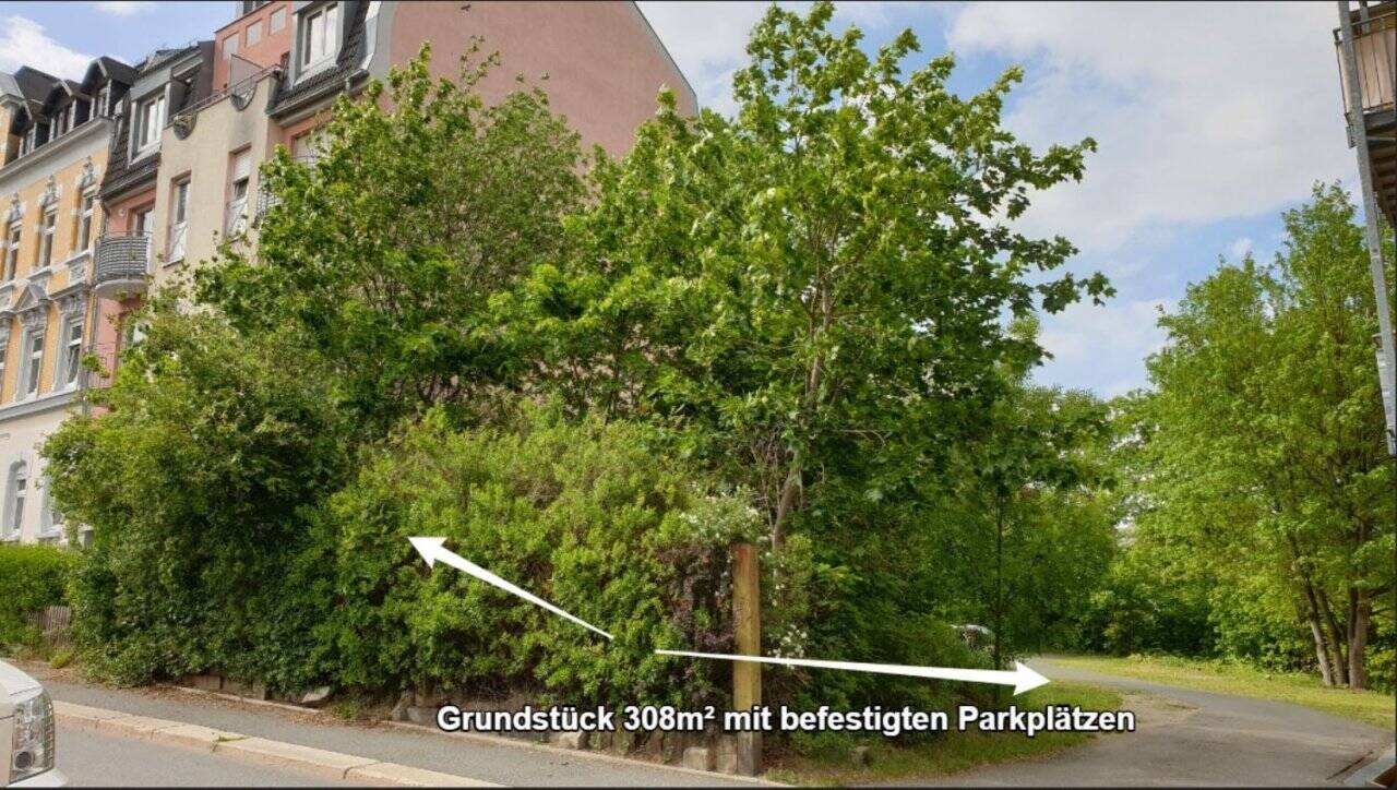 Thumbnail-Baugrundstück f. 3-geschossiges Wohnhaus in Plauen - privat finanzierbar mit 300 EUR monatl.