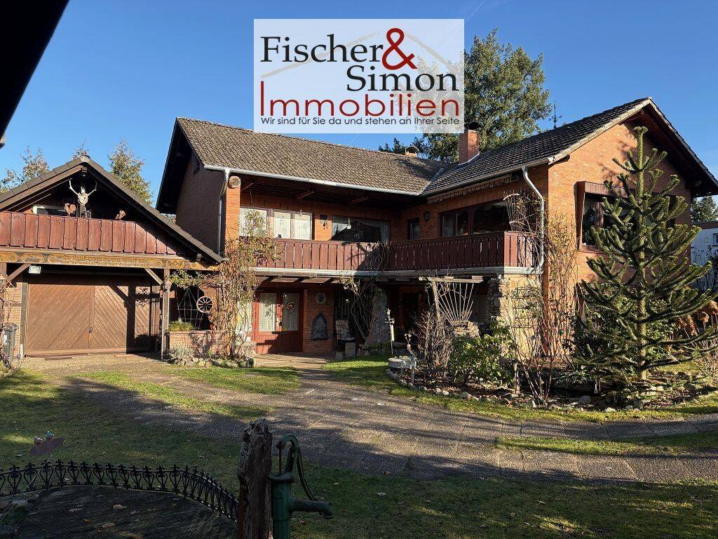 Thumbnail-Nienburg OT Langendamm-gepflegtes Enfamilienhaus mit besonderer Architektur und idyllischem Garten