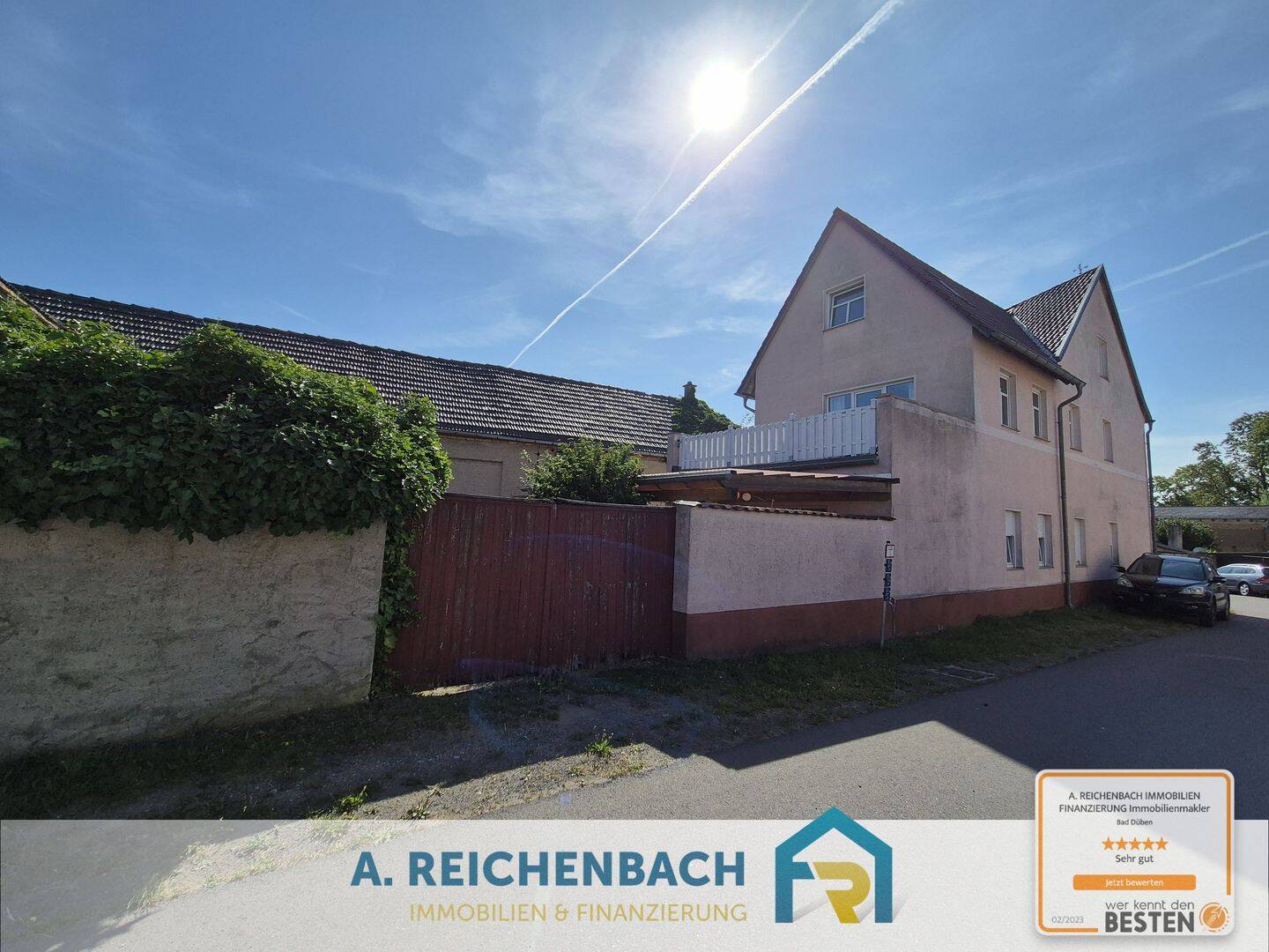 Thumbnail-Platz für die ganze Familie - Charmantes Zweifamilienhaus + Lehmhaus und Scheune in Krippehna zu verkaufen!