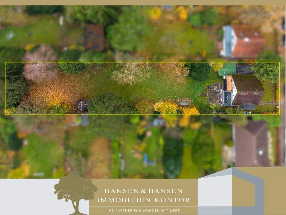 Thumbnail-Großzügiges Baugrundstück mit ca. 1.393 m² in begehrter Lage von Hamburg-Wellingsbüttel