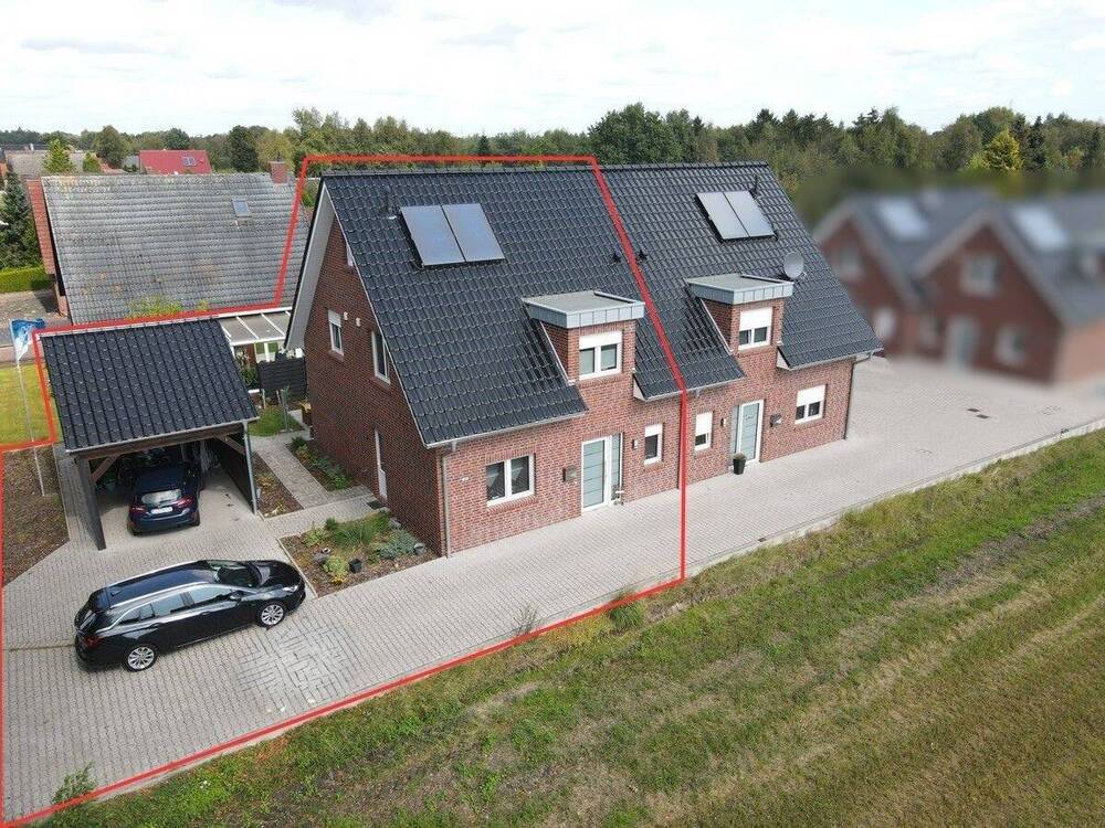 Thumbnail-Zuhause am Splitting in Papenburg- Attraktive Doppelhaushälfte!