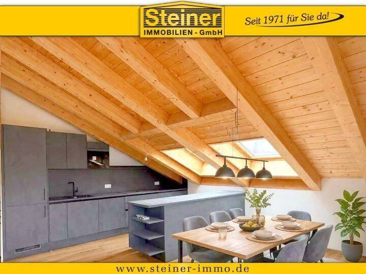 Thumbnail-3-Zimmer-Dachgeschoss-Wohnung ca. 109 m², EBK, Balkon, Lift, Keller, TG a. W.