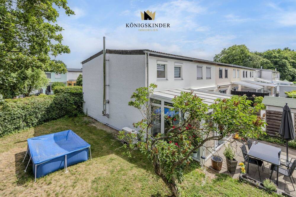 Thumbnail-Reihenendhaus mit Wintergarten, Südterrasse und Garten in Reutlingen.