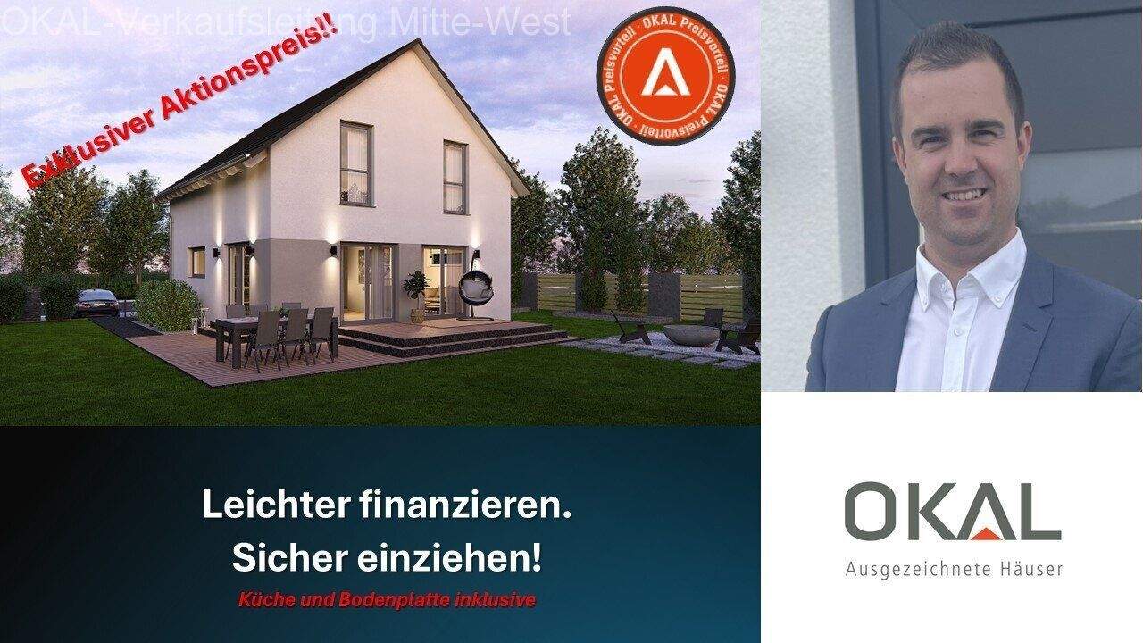 Thumbnail-AKTION !!!! EINFAMILIENHAUS MIT OFFENER ARCHITEKTUR - Malervorbereitet inkl. Grundstück
