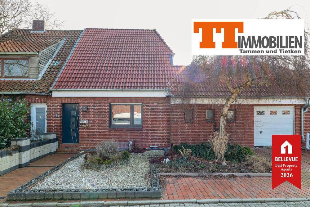 Thumbnail-Gepflegte Doppelhaushälfte mit großem Grundstück und Garage in ruhiger Lage von Voslapp!