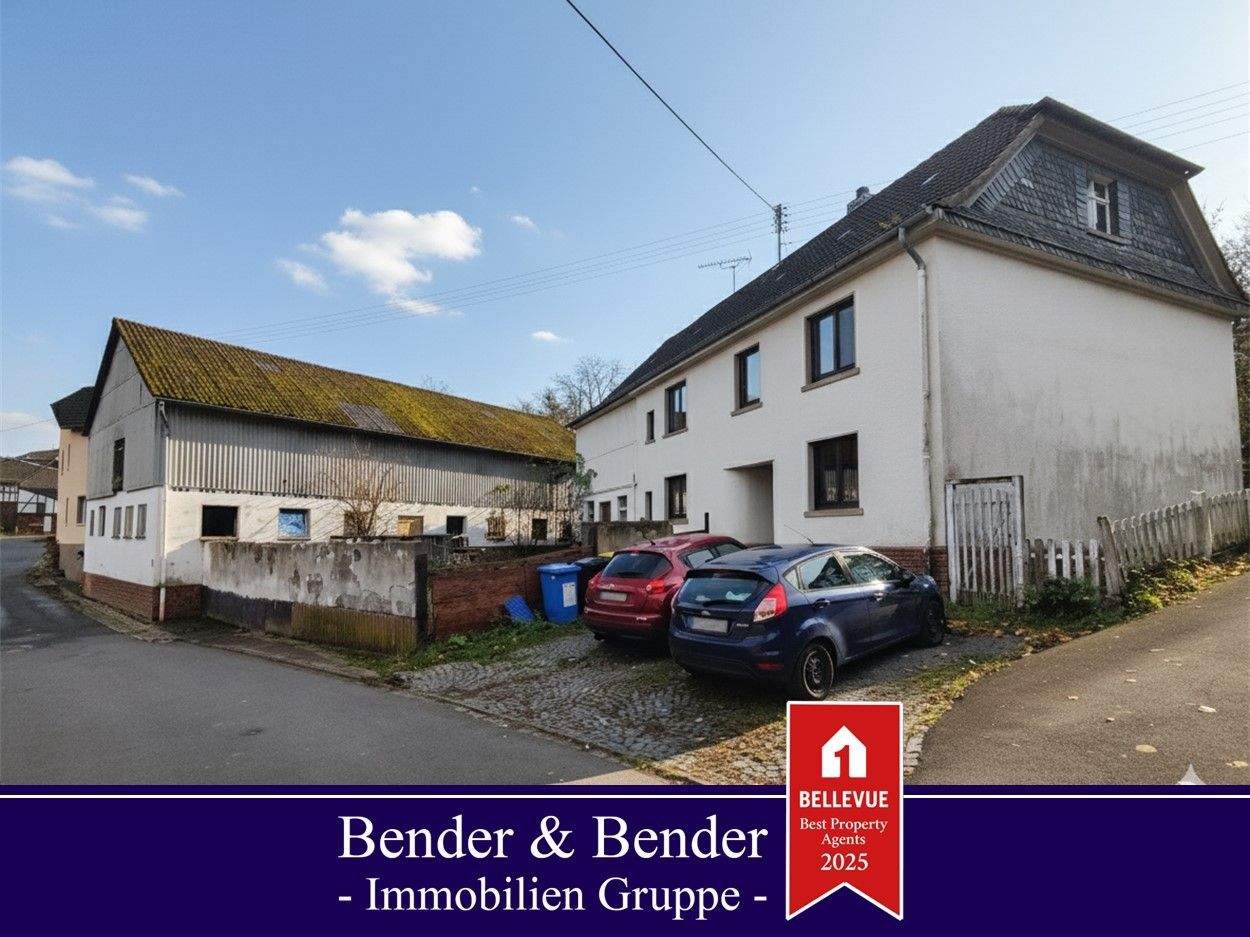 Thumbnail-Bauernhaus mit Nebengebäuden und Weideland zwischen Altenkirchen und HammSieg!