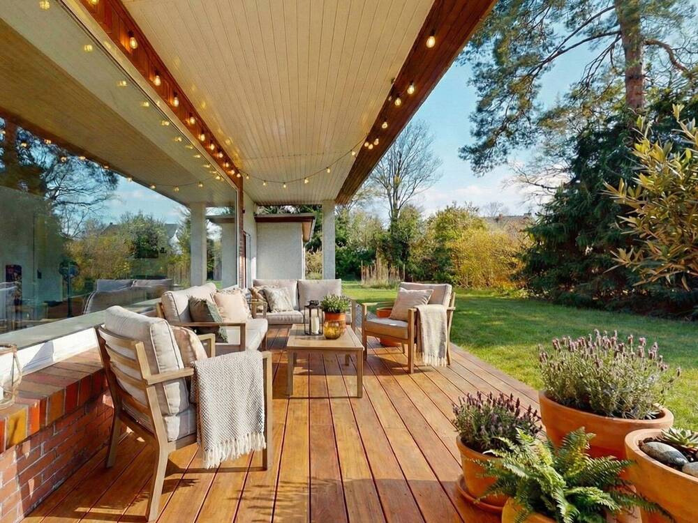 Thumbnail-Schönes Einfamilienhaus in Bungalow-Bauweise mit Kamin & Südwest-Terrasse