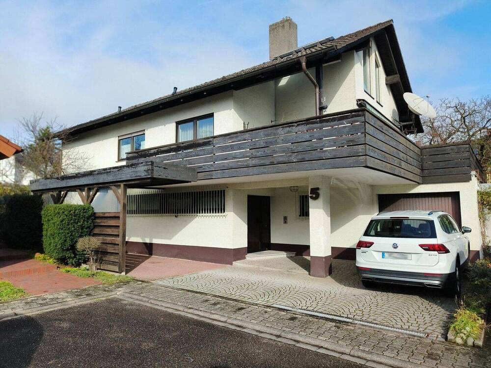 Thumbnail-Modernes Einfamilienhaus mit ELW, offenem Kamin und großem Balkon - großzügig und lichtdurchflutet