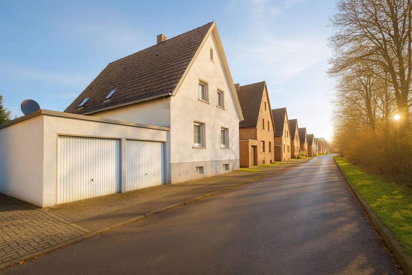 Thumbnail-Sofort verfügbar: Charmantes Zweifamilienhaus am Phoenix-Park mit großem Garten