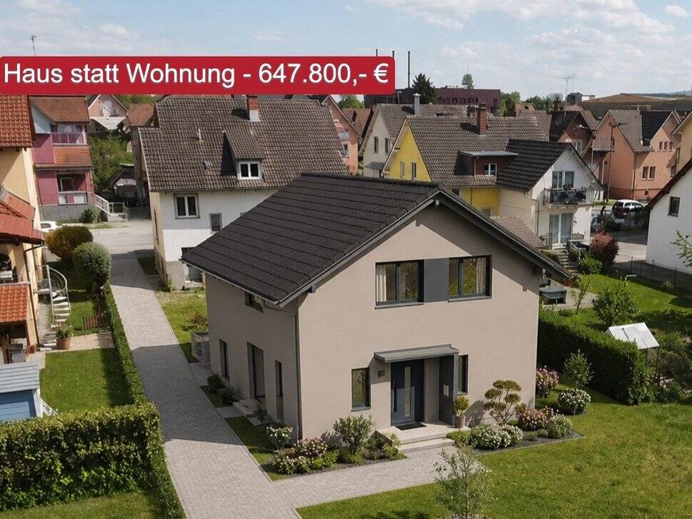 Thumbnail-Schönes Einfamilienhaus in Radolfzell - QNG-zertifiziert & Grundstück inklusive