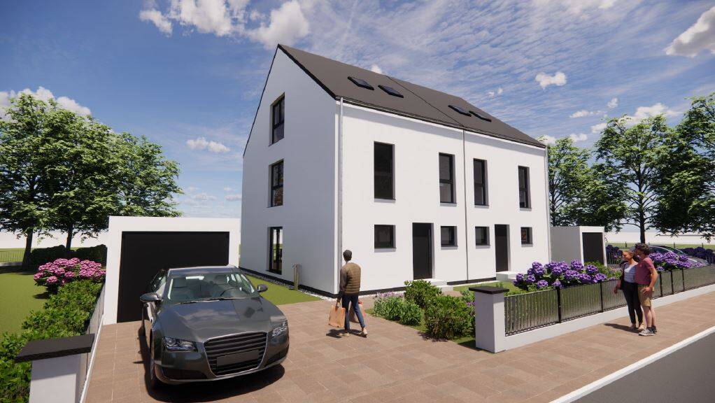 Thumbnail-Hochwertige DHH in Holzbauweise in ruhiger Lage von Donaustauf - GS vom Eigentümer separat zu erwerben