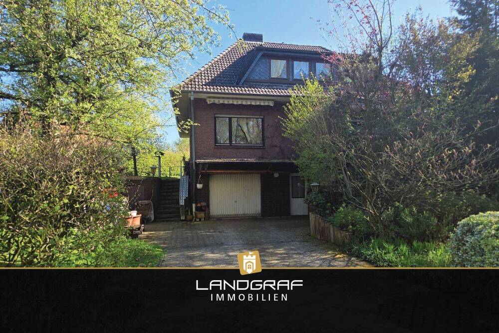 Thumbnail-Solides Wohnhaus mit Kellergeschoss in leichter Hanglage am Ortsrand von Harpstedt!