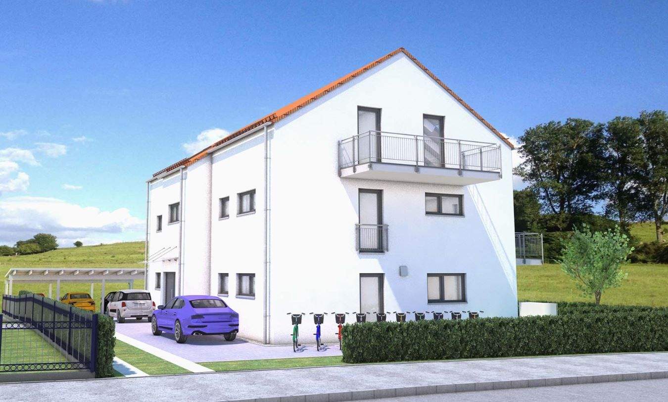 Thumbnail-3-Zimmer-Neubauwohnung in Regensburg-Nord mit Terrasse und Gartenanteil