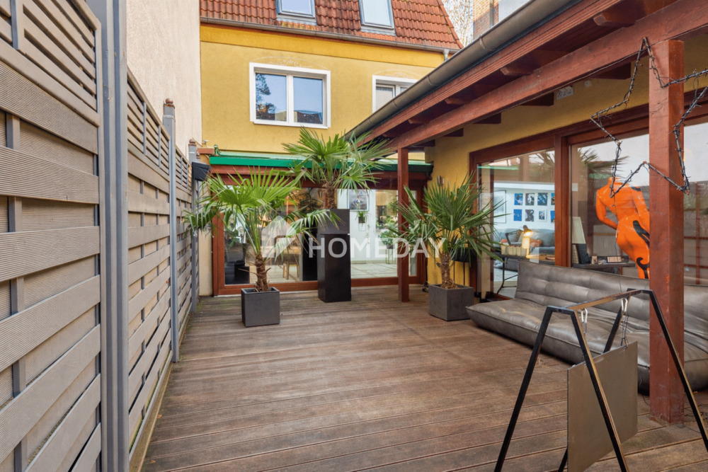 Thumbnail-Individuelles Einfamilienhaus mit Wintergarten, Dachstudio und außergewöhnlichem Außenbereich