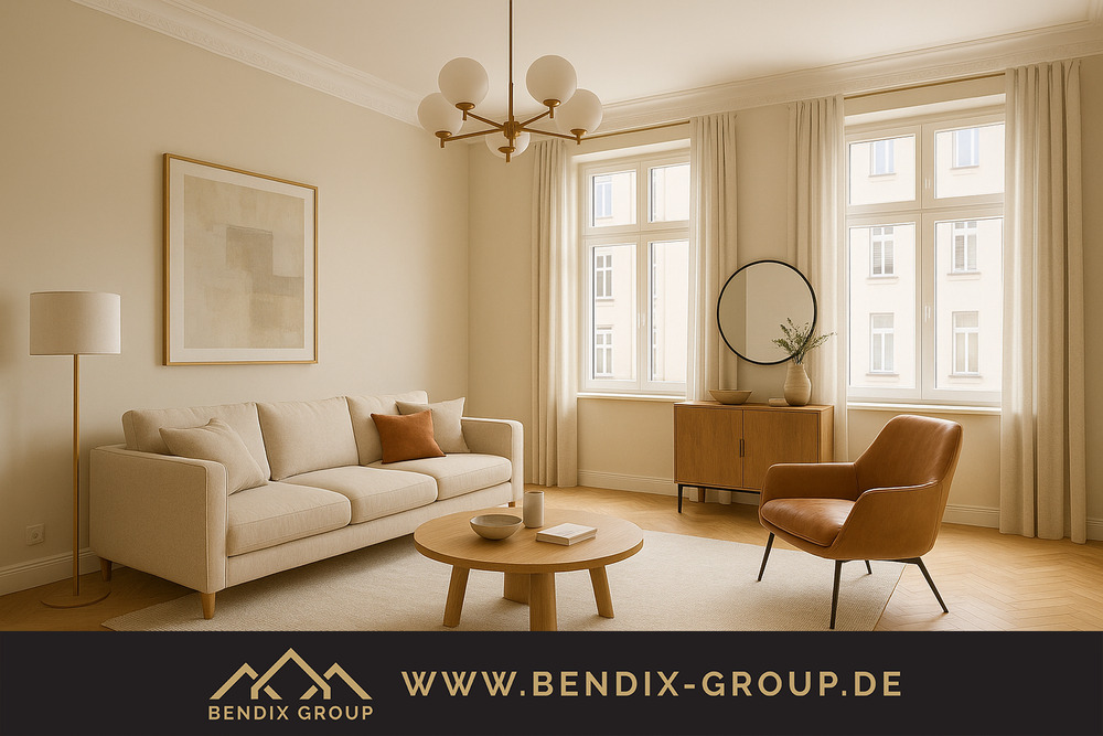 Thumbnail-Stilvoll wohnen im sanierten Gründerzeitdenkmal I 3Zi I Balkon I Moderne Ausstattung I Top Lage!