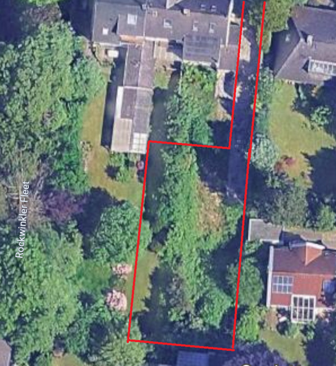 Thumbnail-Grundstück mit genehmigter EFH-Neubauplanung in bevorzugter Lage