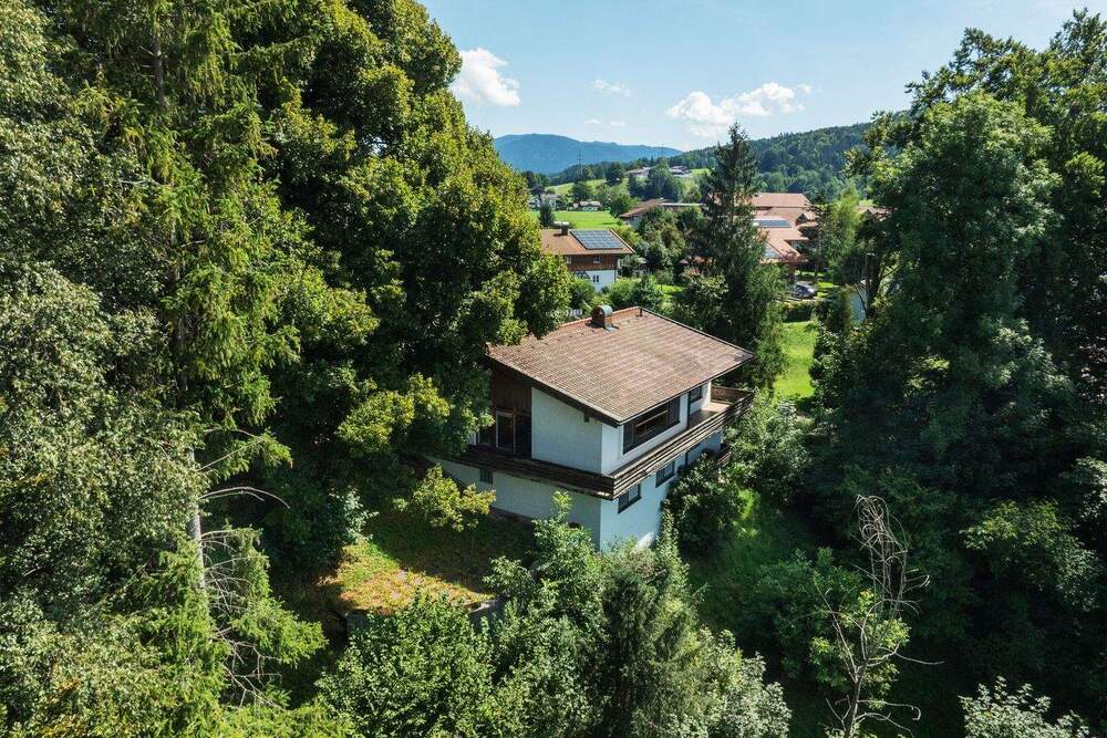 Thumbnail-Architektenhaus mit 2 Wohneinheiten und Traumgrundstück mit Bergblick