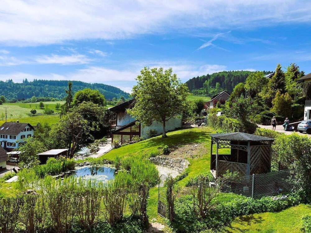 Thumbnail-Traumhaftes, lichtdurchflutetes Einfamilienhaus mit Fernblick, Teich & zweitem Baugrundstück