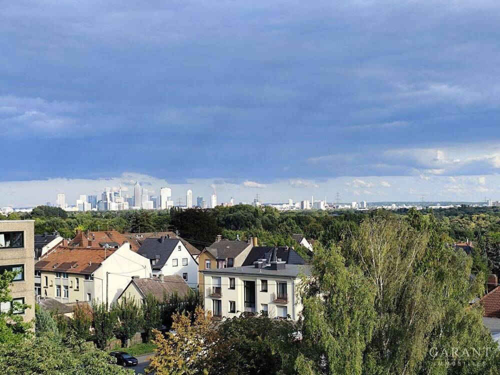 Aussicht auf FRA Skyline