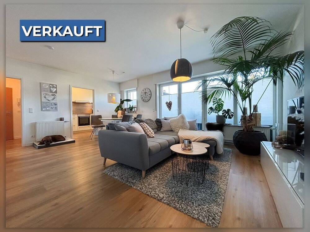 Thumbnail-Modern und lichtdurchflutet: 3-Zimmer-Wohnung im 1. Obergeschoss mit Südwest-Balkon