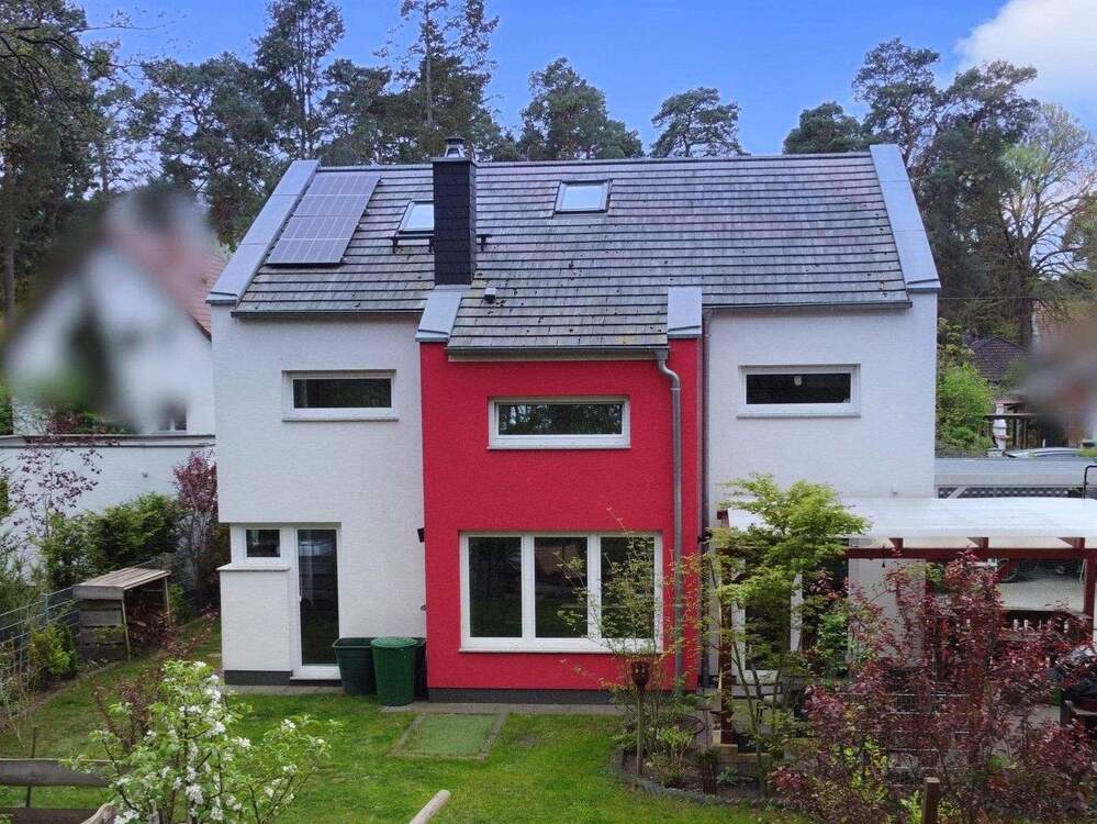 Thumbnail-Junges und modernes Architektenhaus am Stadtrand von Berlin