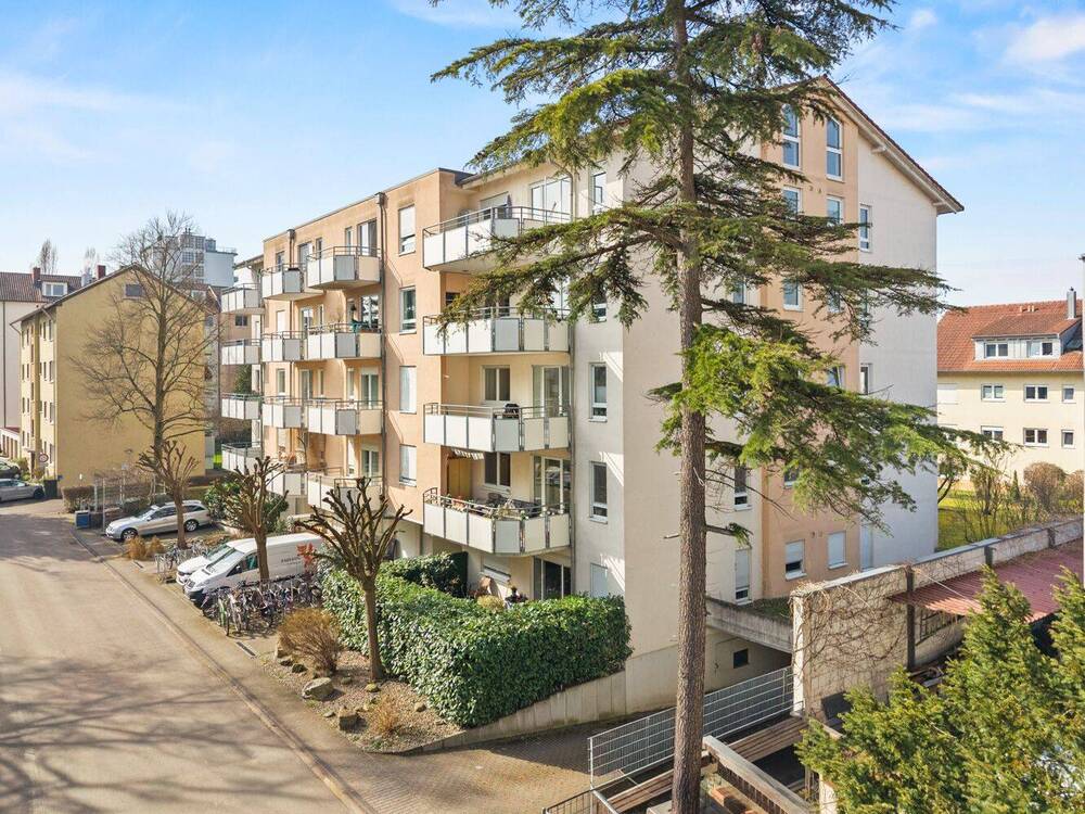 Thumbnail-Konstanz-Paradies: Charmante 2-Zimmer-Wohnung mit Balkon, Aufzug und Tiefgarage in Top-Lage