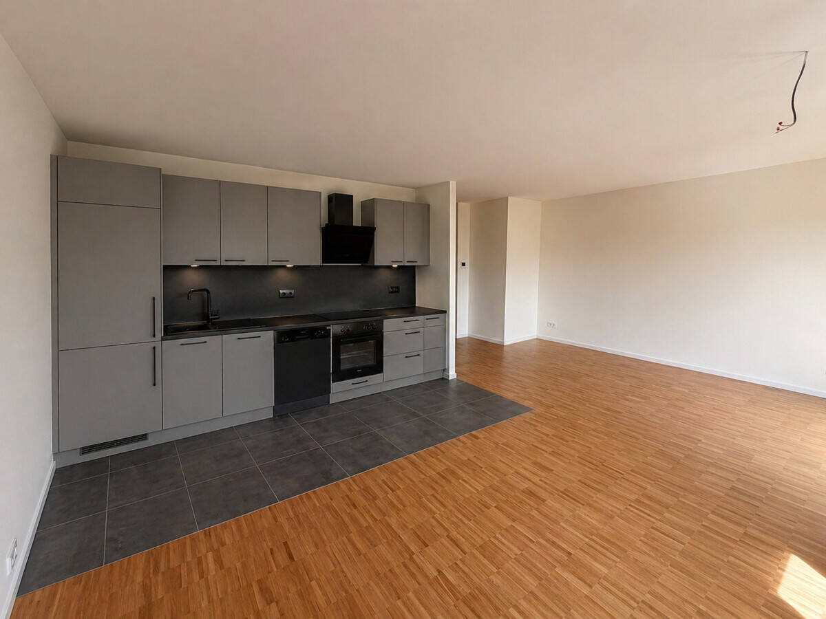 Thumbnail-Moderner Erstbezug: 2-Zimmer-Neubauwohnung mit Skyline-Blick in Frankfurt-Gallus