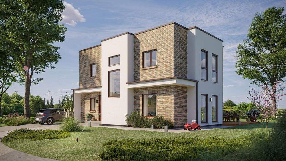 Thumbnail-Technikfertig! Viel Geld gespart! Individuelles und modernes Haus in massiver Bauweise.