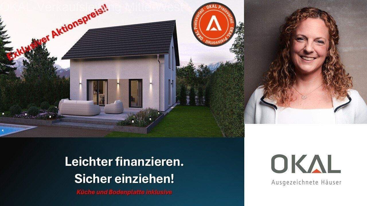 Thumbnail-KLEIN, ABER OHO: UNSER DURCHDACHTES DESIGNHAUS - einzugsfertig inkl. Bodenplatte