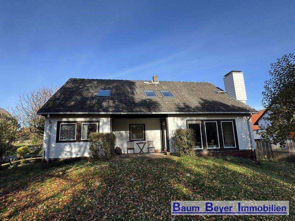 Thumbnail-Sonniges und großzügiges Einfamilienhaus mit schönem Garten am Dorfrand von Jühnde bei Göttingen