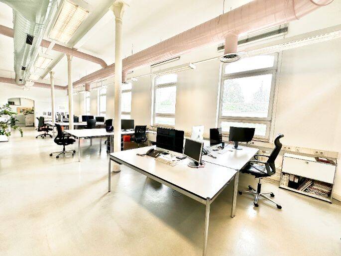 Thumbnail-Loftige offene Arbeitsplätze in der Kreativfabrik Stuttgart
