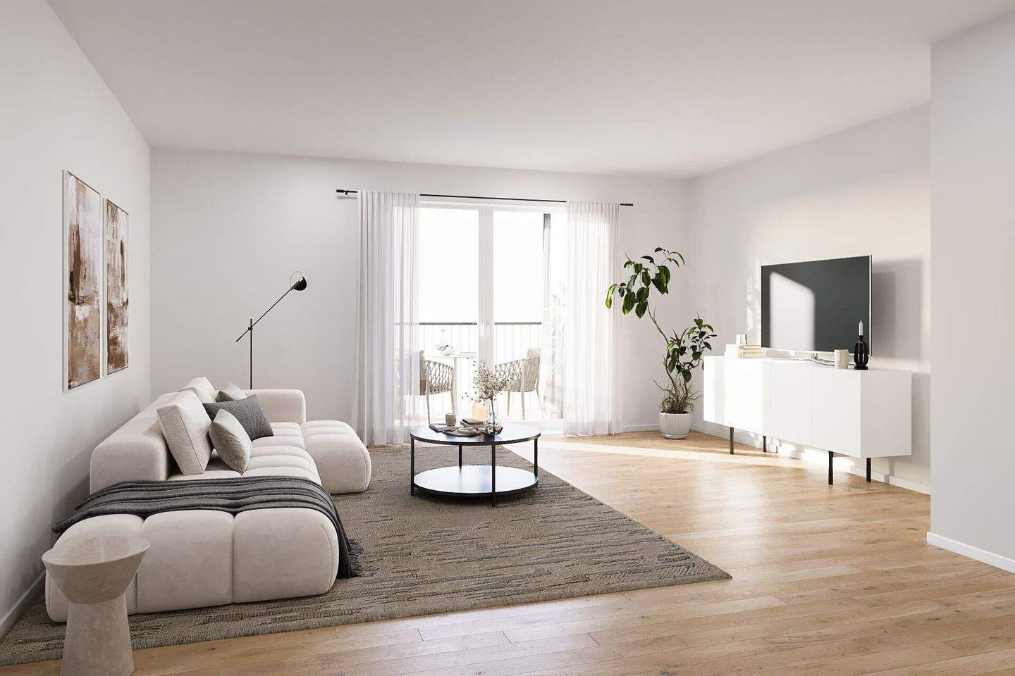 Thumbnail-Erstbezug im Neubau: Moderne 2-Zimmer-Wohnung in Erlangen mit EBK und Aufzug