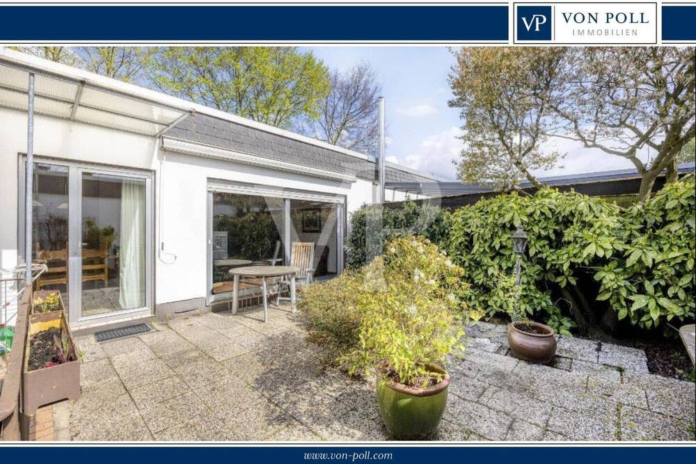 Thumbnail-Wohnen im Grünen: Charmanter Bungalow mit Süd-Atrium in Feldrandlage