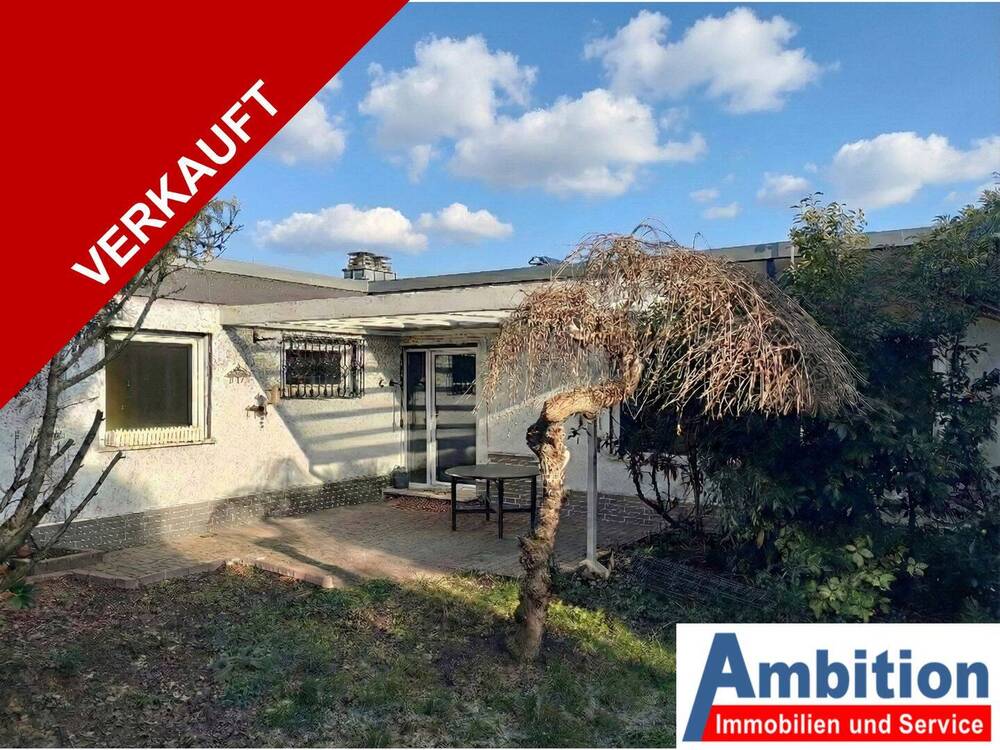 Thumbnail-VERKAUFT - Der Rohdiamant in der Waldstadt - Bungalow - Leben auf einer Ebene