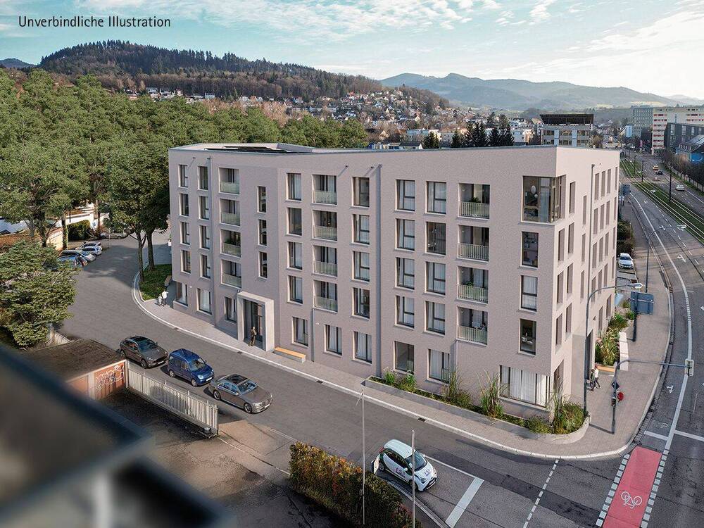 Thumbnail-2-Zimmer-Wohnung in Freiburg-Wiehre »ETW in der Wippertstraße«