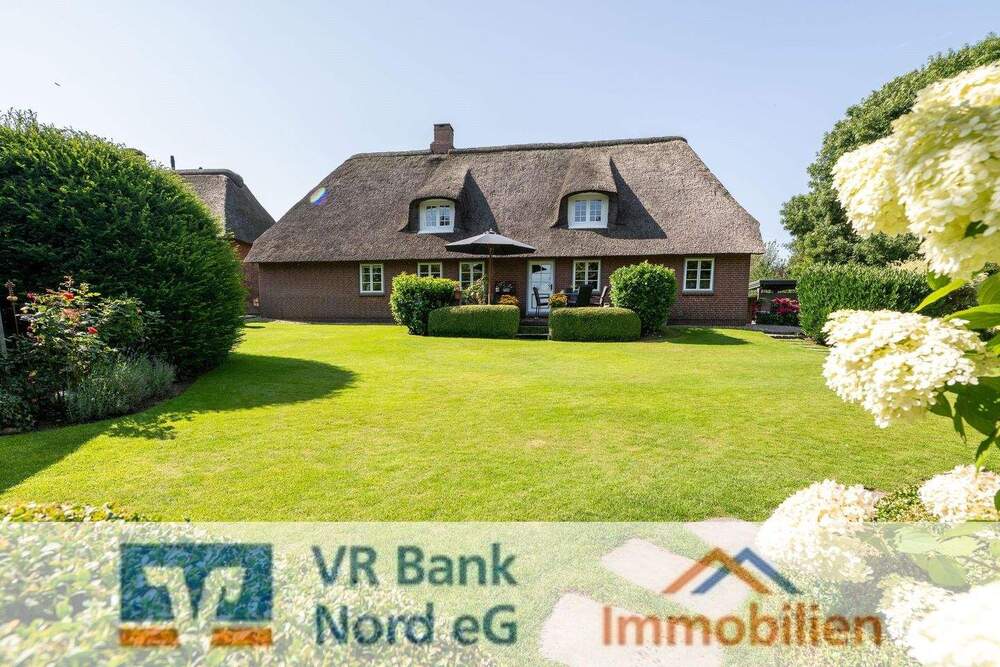 Thumbnail-Idyllisches Friesenhaus unter Reet in bevorzugter Wohnlage