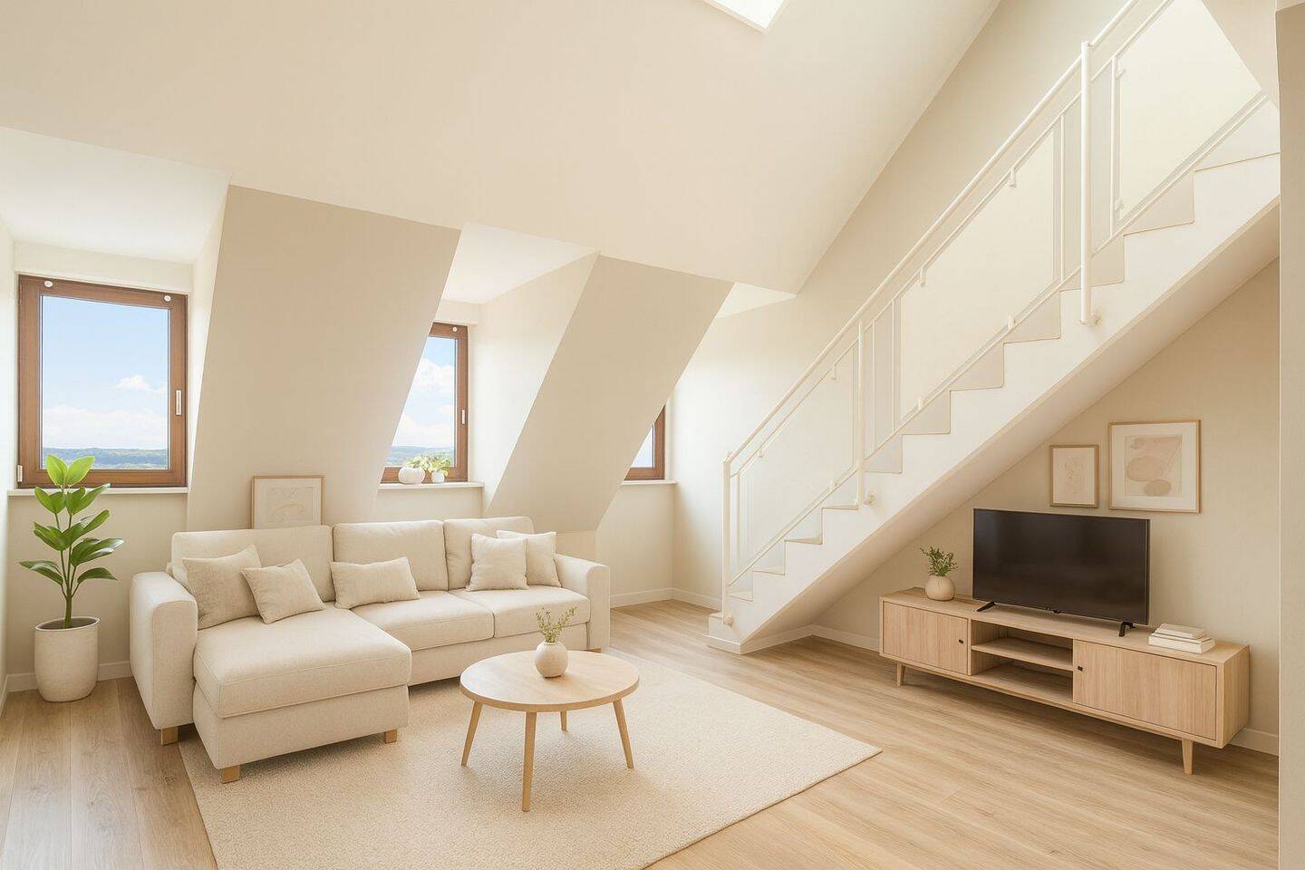 Visualisierung Wohnzimmer