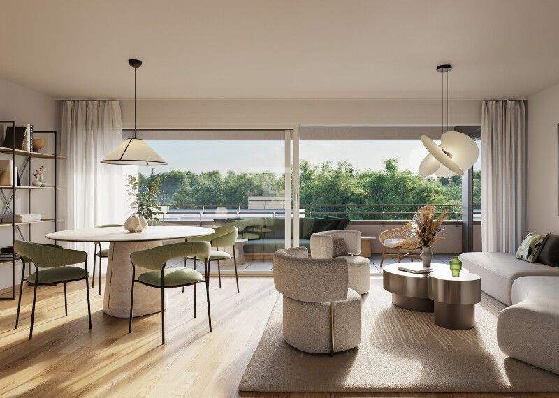 Thumbnail-Wohnen mit Komfort - moderne 3-Zimmer-Neubauwohnung mit sonnigem Balkon