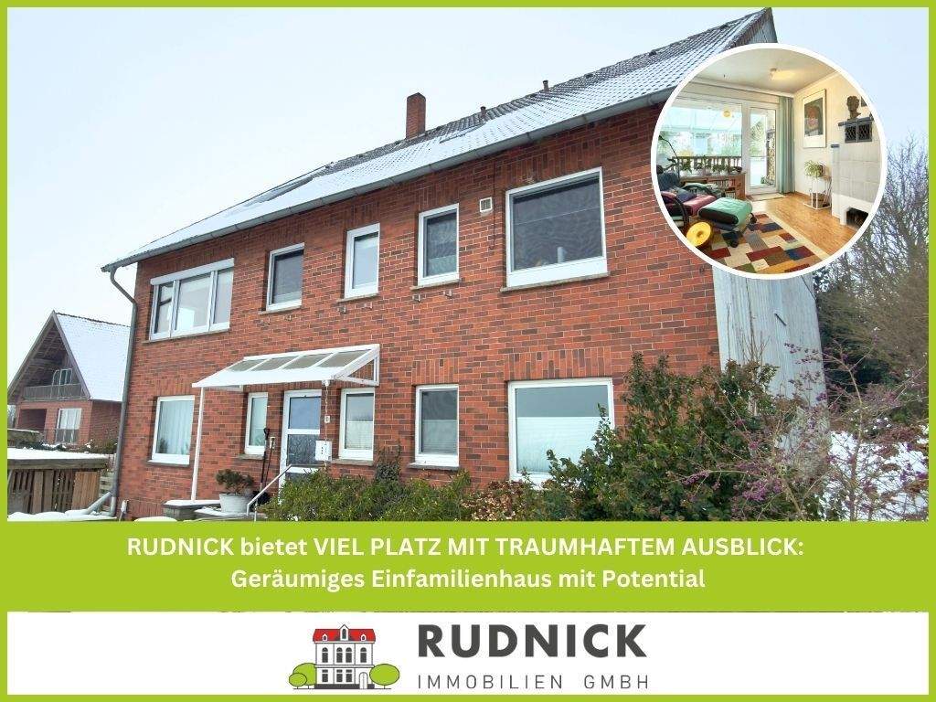 Thumbnail-RUDNICK bietet VIEL PLATZ MIT TRAUMHAFTEM AUSBLICK: Geräumiges Einfamilienhaus mit Potential