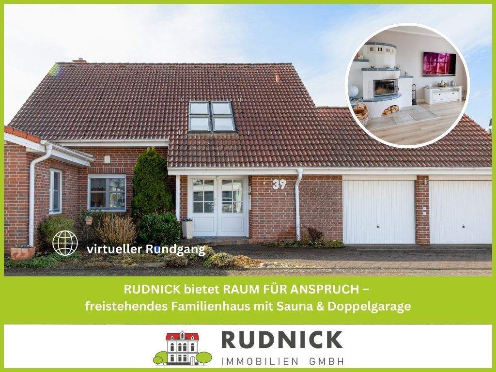 Thumbnail-RUDNICK bietet RAUM FÜR ANSPRUCH - freistehendes Familienhaus mit Sauna & Doppelgarage