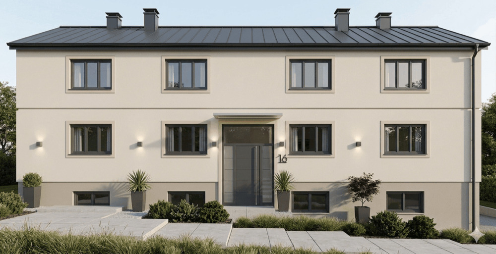 Thumbnail-4 Fam.- Haus inkl. Ausbaureserven im Dachgeschoss & großem Grund mit 2 separaten in gefragter Lage