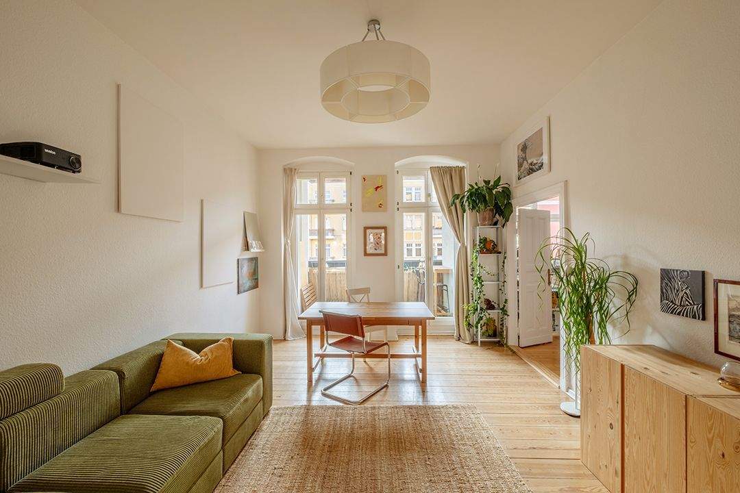 Thumbnail-Großzügige 3-Zimmer-Wohnung in begehrter Kiezlage