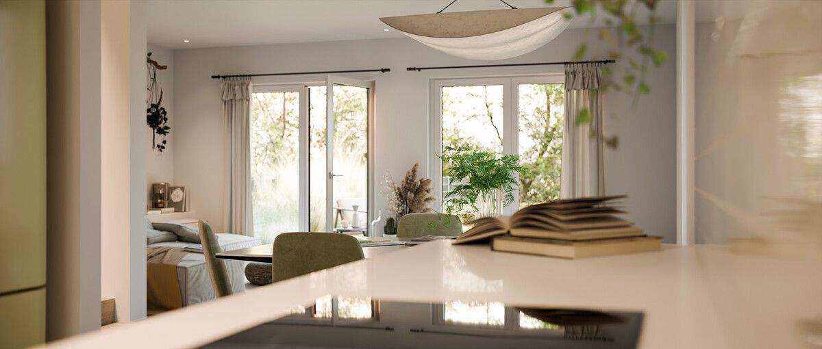 Thumbnail-Nest im Grünen: Lichterfülltes Reihenhaus mit eigenem Garten und exklusiver Ausstattung