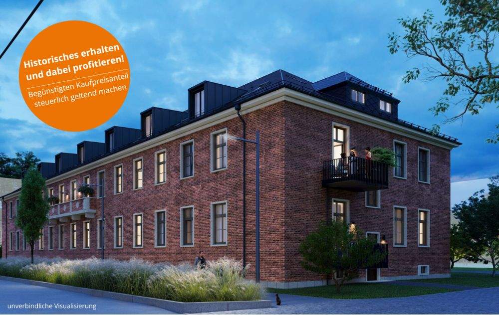 Thumbnail-Kompakte barrierefreie 2 Zimmer-Wohnung mit ca. 53m² und Balkon