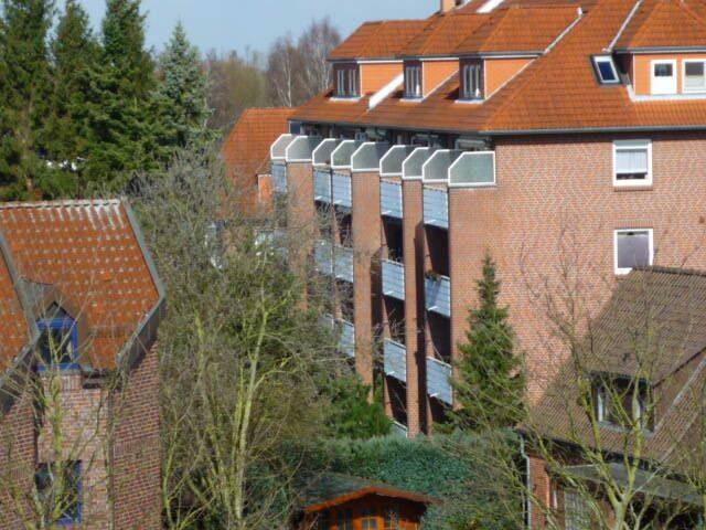 Rückseite des Hauses