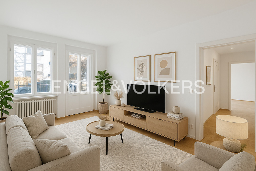 Thumbnail-Kompaktes Wohnglück in Grunewald - frisch renoviert & mit großem privatem Vorgarten